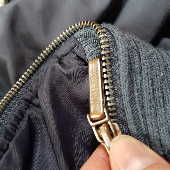 MOSCHINO Jeans bomber jacket. 6 - Picture 5 of 8